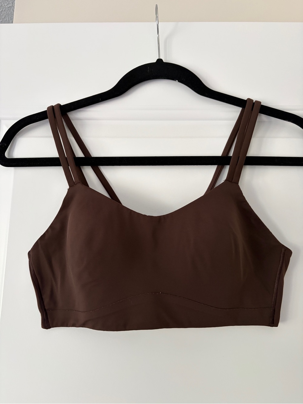 lululemon athletica Like a Cloud Brown Double-Strap Sports Bra